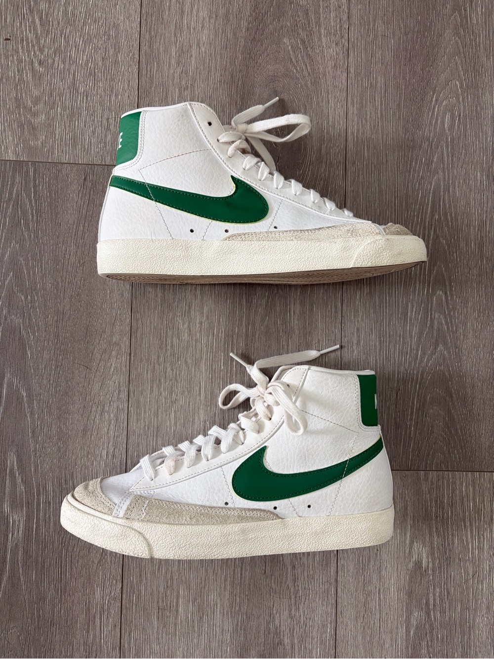 Nike Blazer Mid '77 Vintage 'White Pine Green' BQ6806-115 Women Size 9, Men 7.5